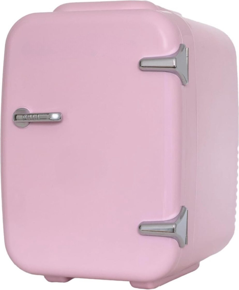 White-Label Mini Koelkast Roze