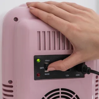 White-Label Mini Koelkast Roze