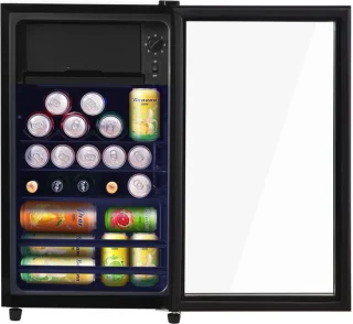 Zubaliya Mini-koelkast 76 L Zwart