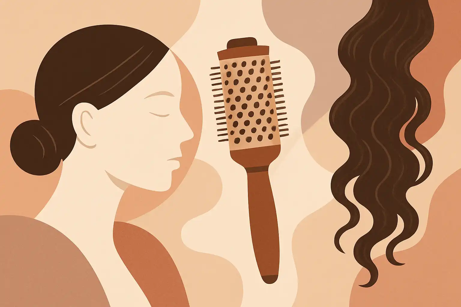 Clean girl of elevated messy: kies jouw krulborstel-look en zo maak je ’m