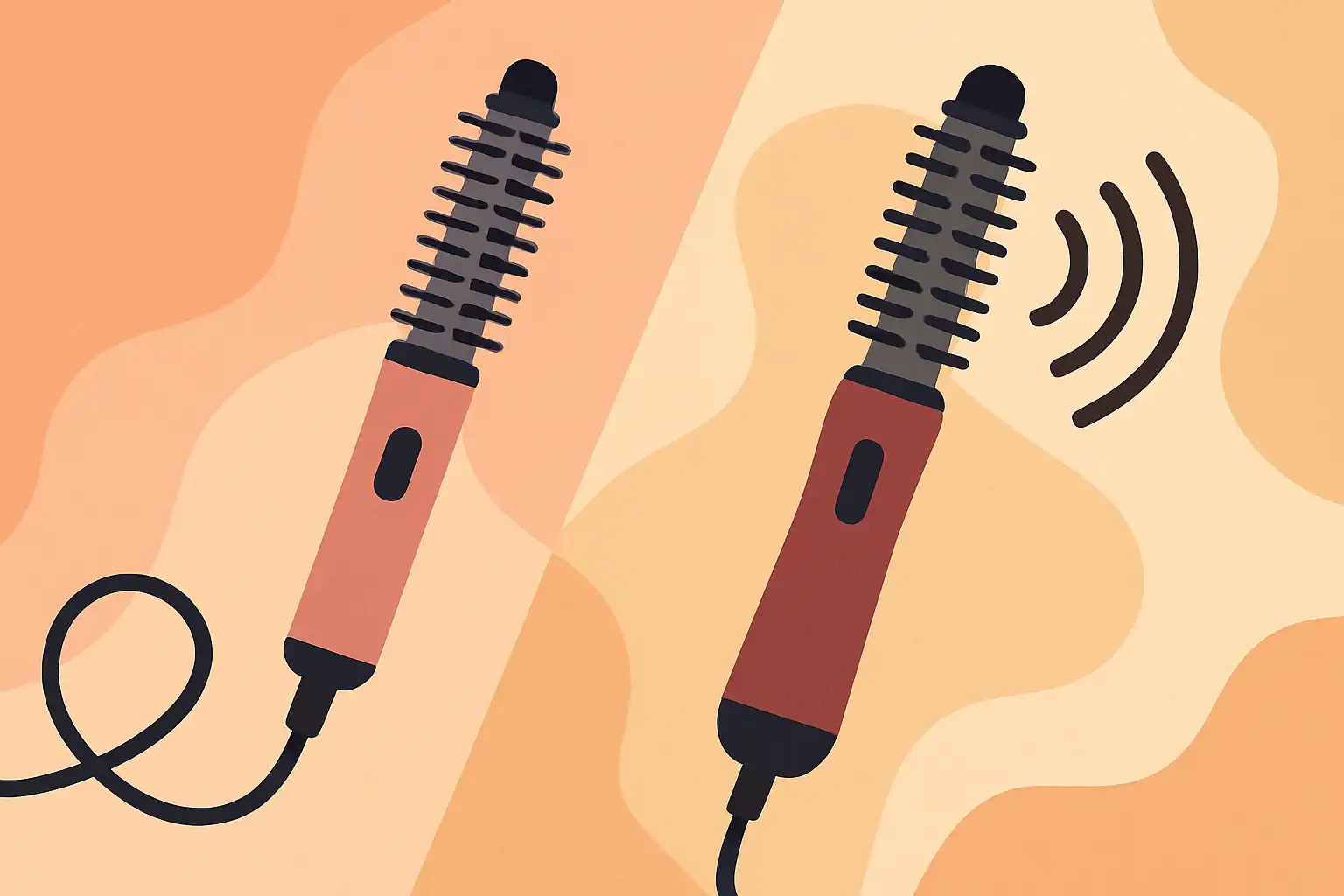 Draadloos of met snoer: welke krulborstel past bij jouw leven?