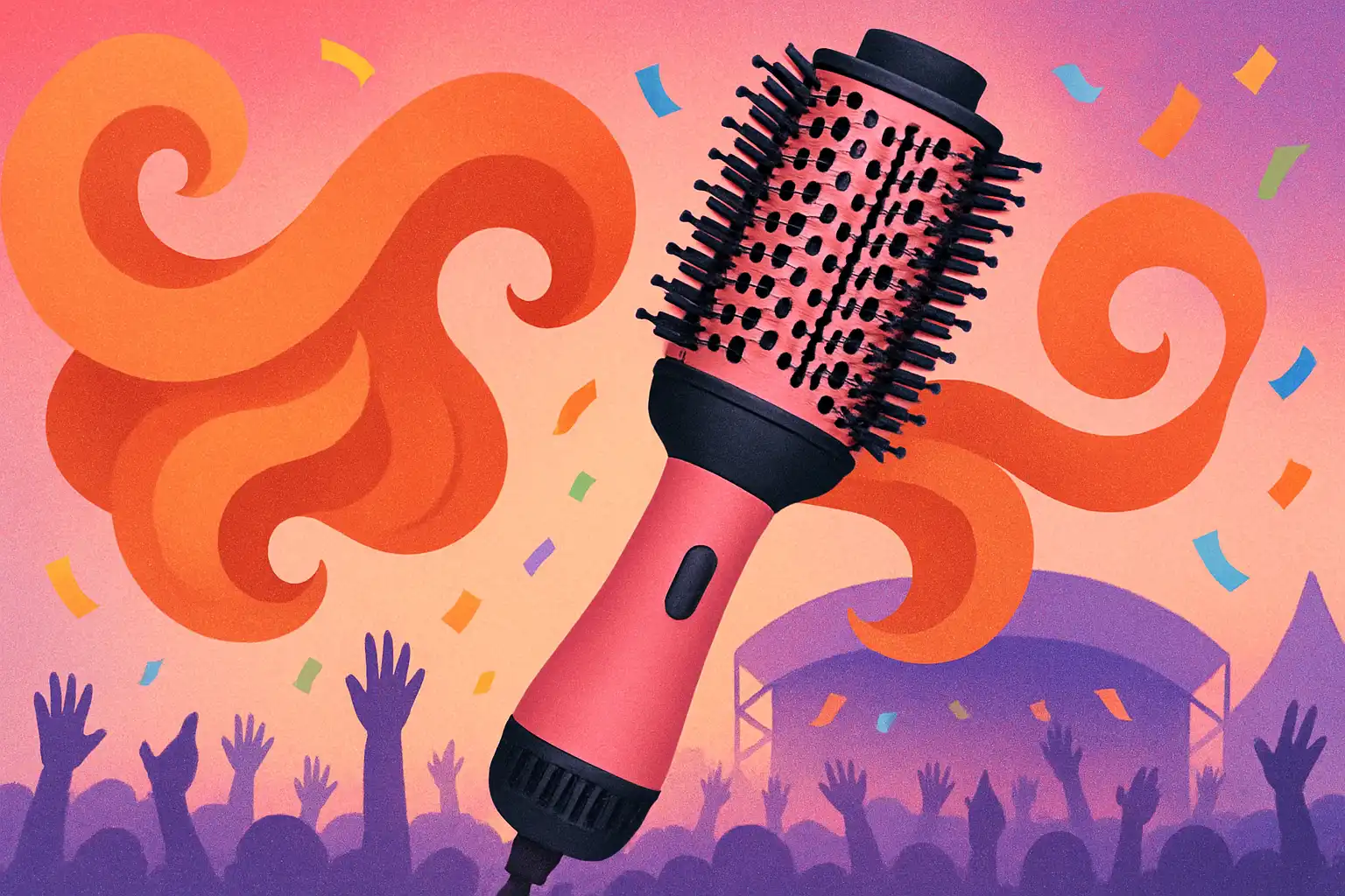 Festivalproof volume: zo overleeft je krulborstel blow-out drie dagen zonder wassen