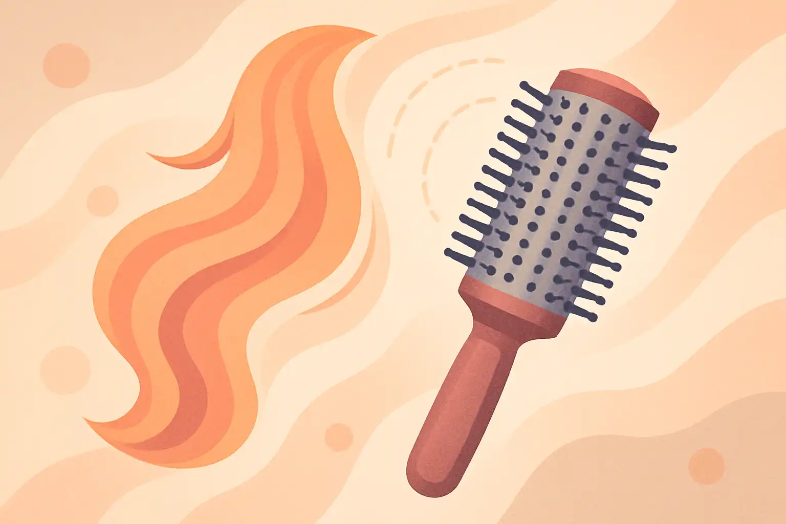 Fijn haar, groot effect: zo bouw je blijvend volume op met je krulborstel