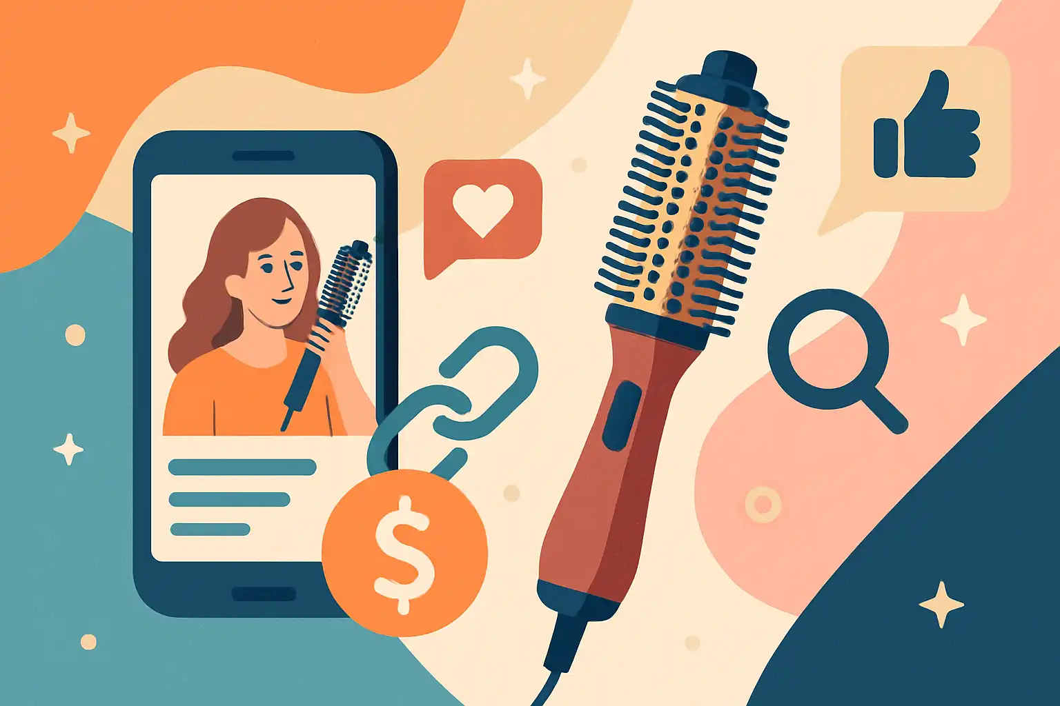 Hoe influencer-affiliateclaims jouw keuze voor een krulborstel beïnvloeden (en waar je écht op moet letten)