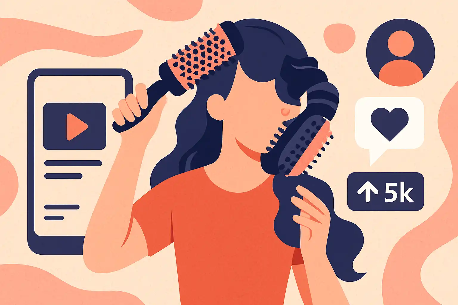 Influencers ontmaskerd: zo herken je echte krulborstel-hacks die écht werken