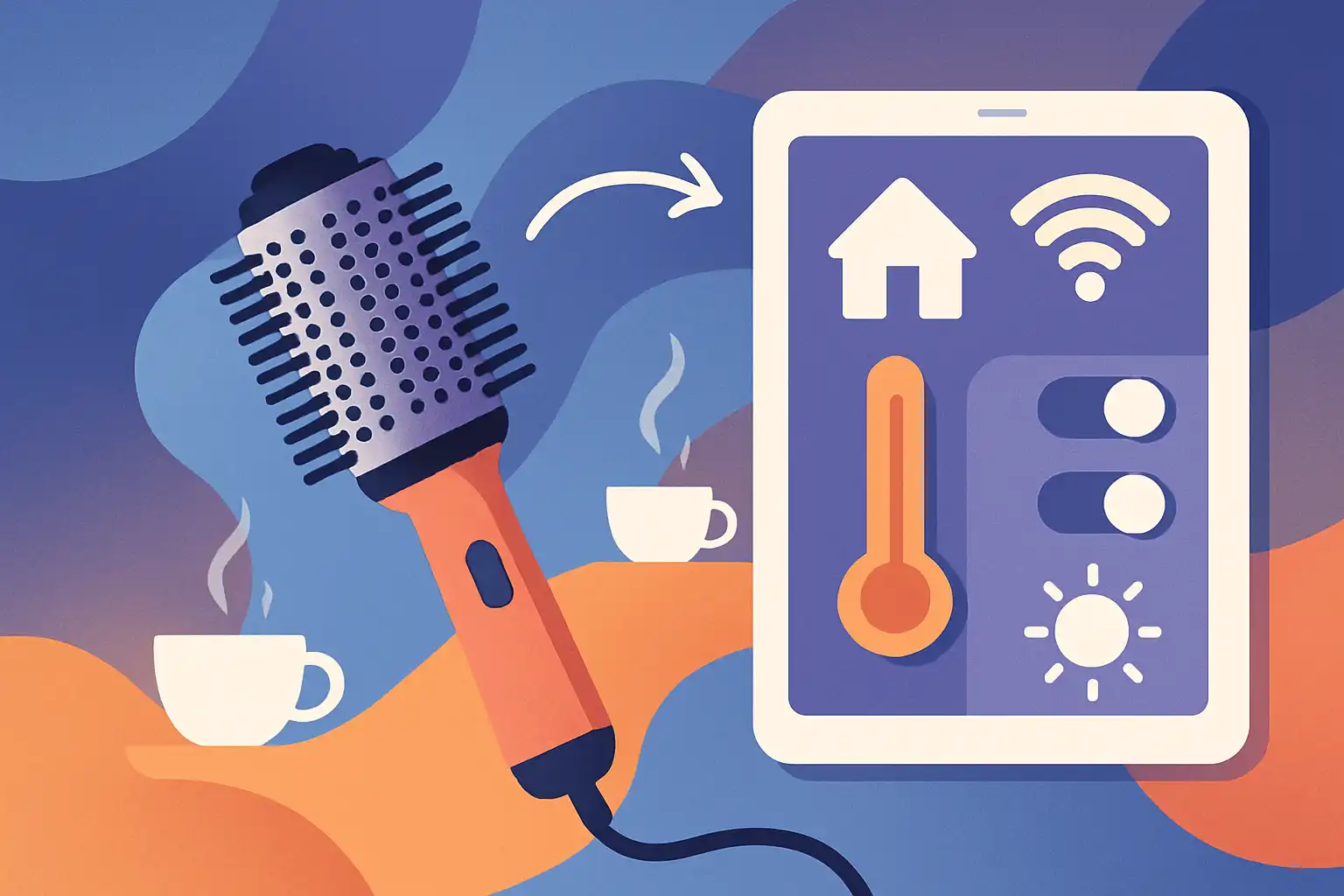 Je krulborstel en je smart home: zo automatiseer je je ochtendroutine