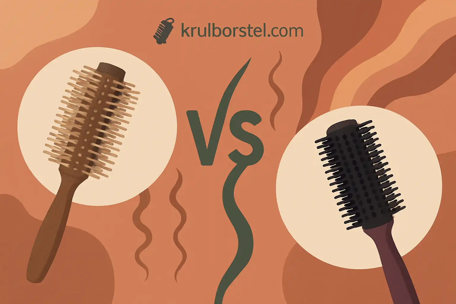 Natuurlijke vs synthetische borstelharen: welke krulborstel past het beste bij jouw haar?