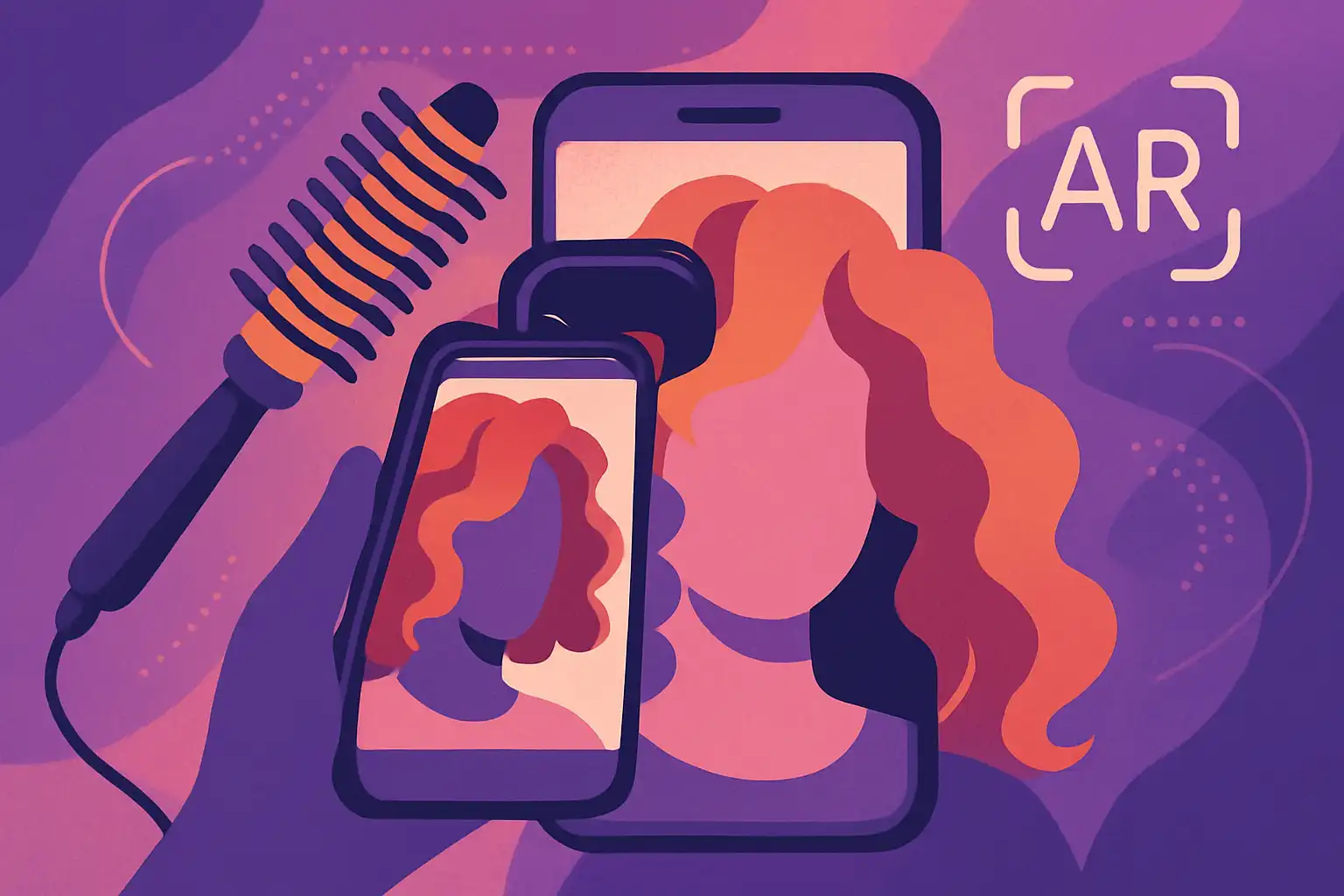 Probeer je krulborstel-look met AR: hoe try-on apps je styling veranderen