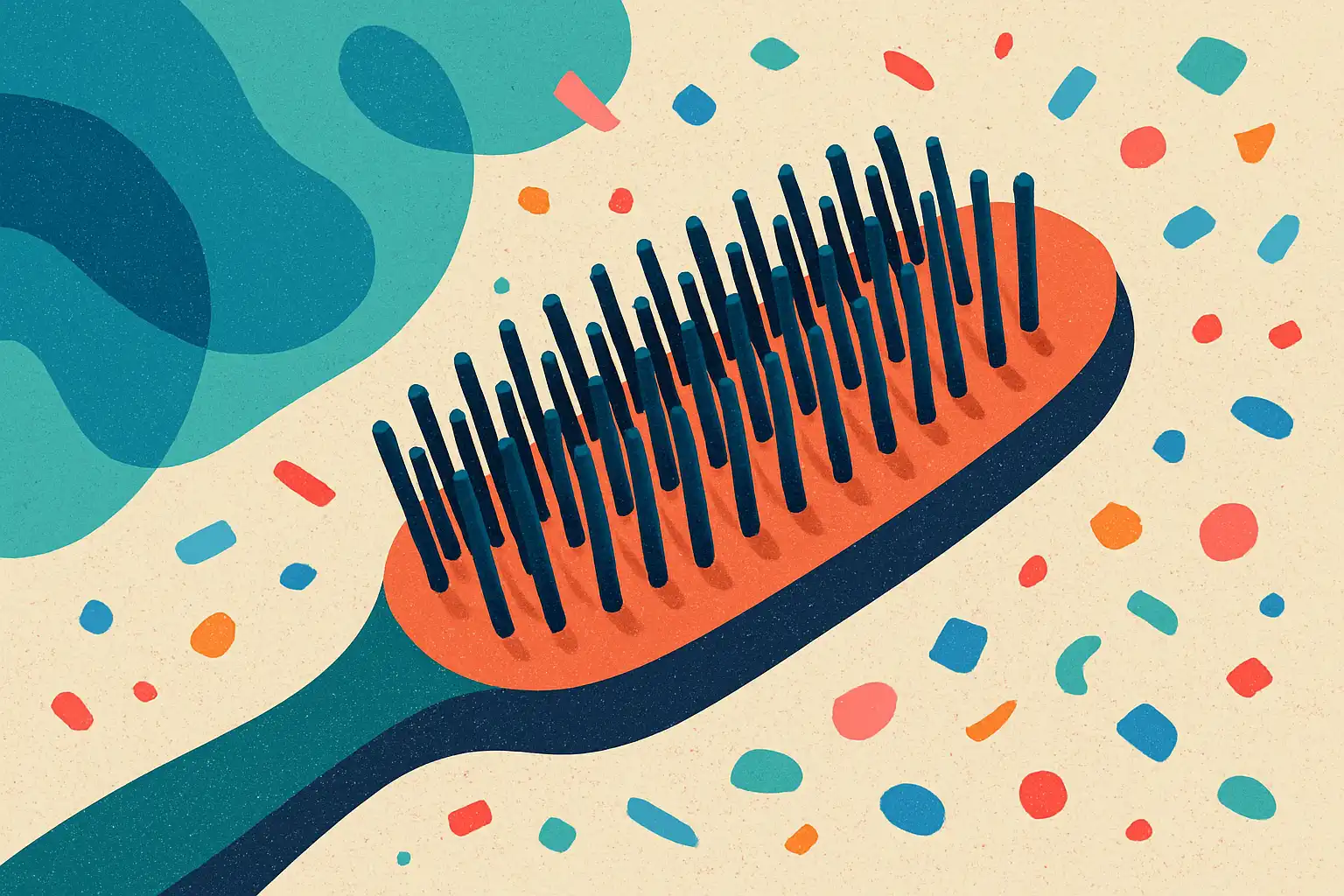 Synthetische borstelharen en microplastics: wat je moet weten over je krulborstel