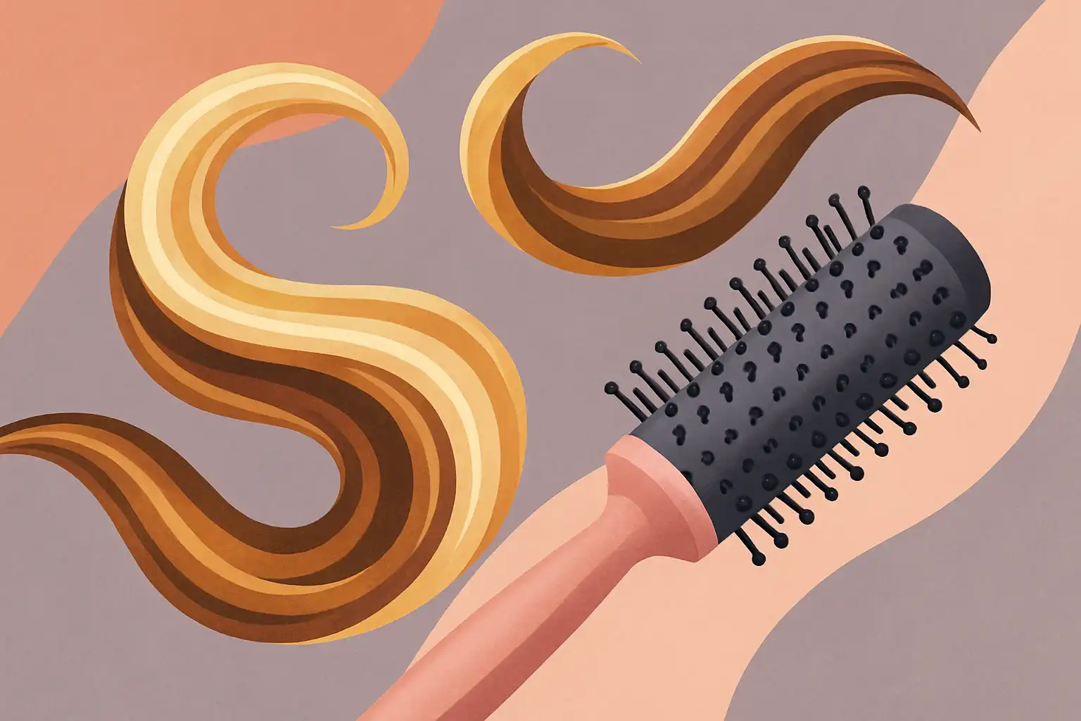 Zo laat je highlights en balayage echt spreken met je krulborstel