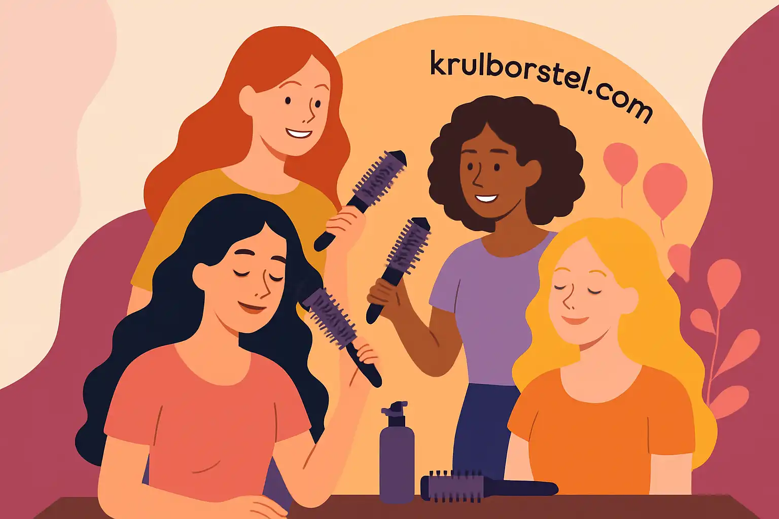 Zo organiseer je de perfecte krulborstel-stylingparty met vriendinnen