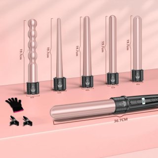 Wat vinden we goed aan de ZRSS® Krultang 5 in 1 - Stijltang met Opzetstukken - Multistyler - 150-230 °C