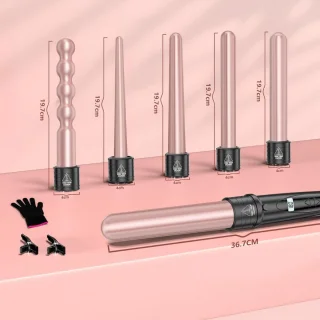ZRSS® Krultang 5 in 1 - Stijltang met Opzetstukken - Multistyler - 150-230 °C