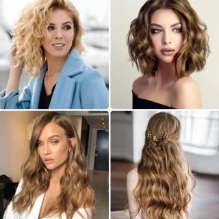 Nassauproducts® 6 in 1 Krultang met opzetstukken - Airstyler - Multistyler - Krulborstel - Keramische Haarkruller - 13 tot 32mm - Rosé goud