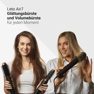 Multifunctionele Föhnborstel Set - 7 in 1 - Heteluchtborstel - Krultang - Stijlborstel - Zelfreinigend - Professioneel - 1400 watt - BLDC-motor