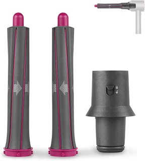 De 30 mm krultang en adapter Geschikt voor Dyson Supersonic föhn, Dyson Geschikt voor Airwrap Styler, verandert de föhn in een krultang, 2 krultangen in één oogopslag
