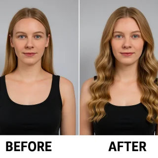 WAJD Airstyler 6-in-1 – Föhn & Multistyler met Auto-Wrap Curlers, Diffuser & Opbergetas – Geen Hitteschade