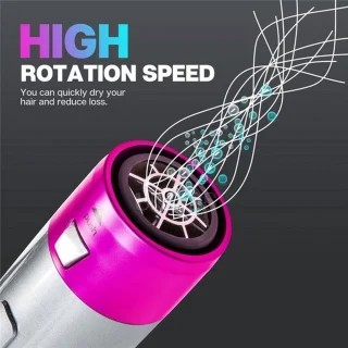 5 in 1 Multistyler - Elektrische föhnborstel – Hetelucht Borstel – Cadeautip – Krultang – Haardroger – Stijltang – Tiktok - Airstyler - Leuk voor moederdag