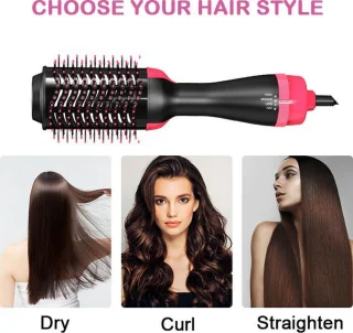 Föhnborstel 3-in-1 - Magic Brush - Drogen en Stylen - Keramische Krulborstel
