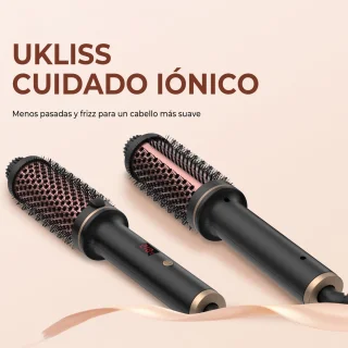 Heat brush 3 in 1 - Ceramic Curling Brush - Keramische Warmteborstel - Krulborstel / Stijlborstel - Incl. Handschoen/Zwart