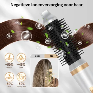 Fohnborstel - Krulborstel - Krultang 5 in 1 -