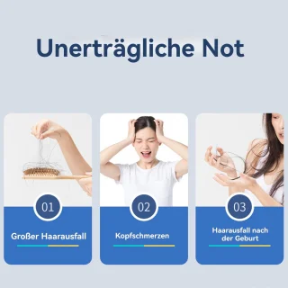 CHIWIN Hoofdmassager Elektrisch – Hoofdhuidmassage Borstel met 46 Massagepunten – 3 Trilmodes en Rood/Blauw Licht – Draagbaar USB Oplaadbaar – Voor Haarverzorging en Ontspanning