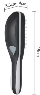 CHIWIN Hoofdmassager Elektrisch – Hoofdhuidmassage Borstel met 46 Massagepunten – 3 Trilmodes en Rood/Blauw Licht – Draagbaar USB Oplaadbaar – Voor Haarverzorging en Ontspanning