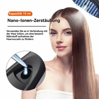CHIWIN Hoofdmassager Elektrisch – Hoofdhuidmassage Borstel met 46 Massagepunten – 3 Trilmodes en Rood/Blauw Licht – Draagbaar USB Oplaadbaar – Voor Haarverzorging en Ontspanning
