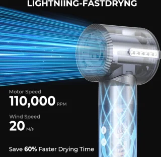7-in-1 Föhnborstel: Multifunctionele Haarstyler voor Drogen, Stylen en Volume