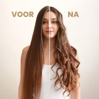 Nysah® Airstyler-Black- Krultang 5 in 1 Multistyler Fohn-fohnborstel- thermal brush-Hairwrap -TikTok -Krultang-Krulborstel-Krultangen-Inclusief luxe leren opbergdoos