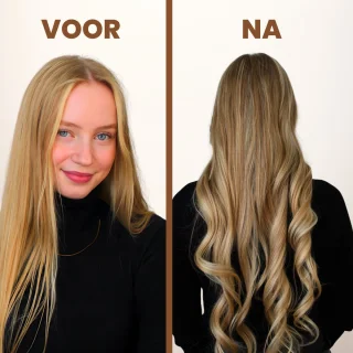 Nysah® Airstyler-Black- Krultang 5 in 1 Multistyler Fohn-fohnborstel- thermal brush-Hairwrap -TikTok -Krultang-Krulborstel-Krultangen-Inclusief luxe leren opbergdoos