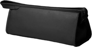 De stuk zwarte föhntas, opbergtas Geschikt voor krullen, tas Geschikt voor tondeusegereedschap, toilettas, Geschikt voor op reis, opbergtas Geschikt voor draagbare artikelen in één oogopslag