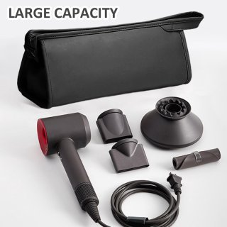 Wat vinden we goed aan de stuk zwarte föhntas, opbergtas Geschikt voor krullen, tas Geschikt voor tondeusegereedschap, toilettas, Geschikt voor op reis, opbergtas Geschikt voor draagbare artikelen