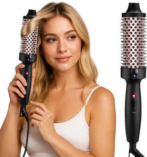 Ironridge® Thermal brush - Multistyler – Keramische Krulborstel, Föhnborstel & Warmteborstel in één – Haarkruller & Styler met Keramische Technologie