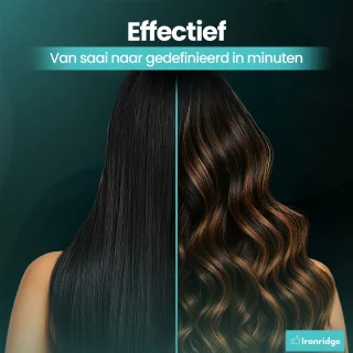 Ironridge® Thermal brush - Multistyler – Keramische Krulborstel, Föhnborstel & Warmteborstel in één – Haarkruller & Styler met Keramische Technologie