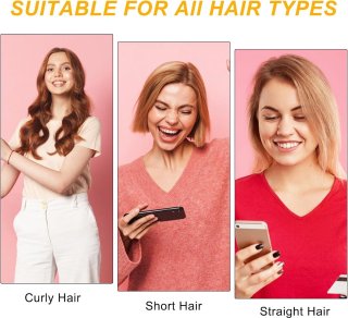 Wat vinden we goed aan de Super hitteloze krullende nagels, 4-pack, geen hitte, Geschikt voor het slapengaan, föhnen 's nachts