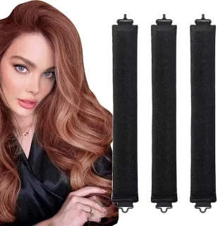 Super hitteloze krullende nagels, 4-pack, geen hitte, Geschikt voor het slapengaan, föhnen 's nachts