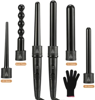 6-in-1, multifunctioneel, verwisselbaar keramisch gecoat pak met handschoenen (herbruikbare verpakking)