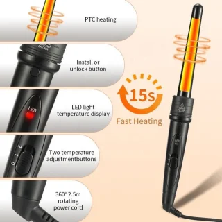 6-in-1, multifunctioneel, verwisselbaar keramisch gecoat pak met handschoenen (herbruikbare verpakking)