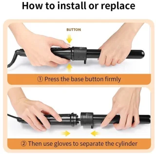 6-in-1, multifunctioneel, verwisselbaar keramisch gecoat pak met handschoenen (herbruikbare verpakking)