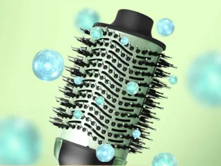 HMWR Fohnborstel - Groen - Haardroger met Borstel - Airstyler - Fohn en Krulborstel - Thermal Brush - Multistyler - Warmteborstel Haarstyler