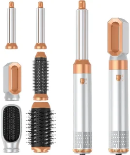 Luxe Ronde Volumeborstel Opzetstuk - Multistyler - Haarstyler föhn - Diffuser voor Krullen - Wit