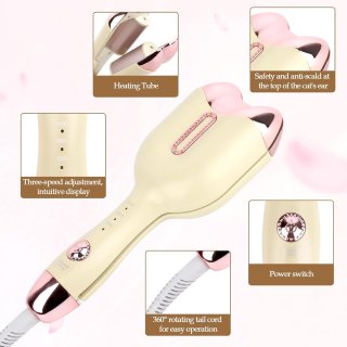 Wat vinden we goed aan de 32mm krultang met dubbele klem en kam