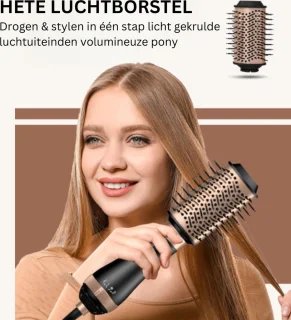 4-in-1 Ronde Borstelföhn Haarstyler Set