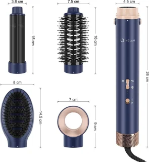 4 in 1 Warmteluchtborstel Set