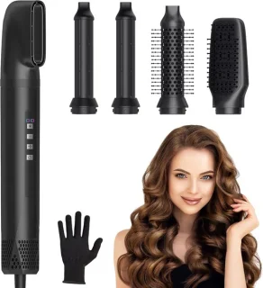 5-in-1 air styler blowdry-borstel