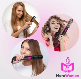 5-in-1 Haardroger Borstel Fohnborstel Warmteborstel Stijlborstel