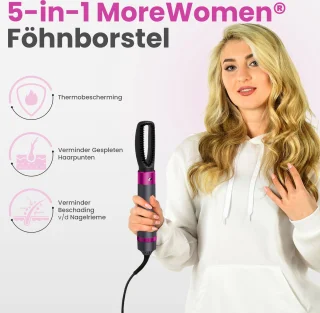 5-in-1 Haardroger Borstel Fohnborstel Warmteborstel Stijlborstel