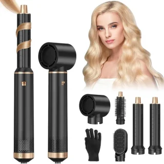 5-in-1 haarstyler en krultang