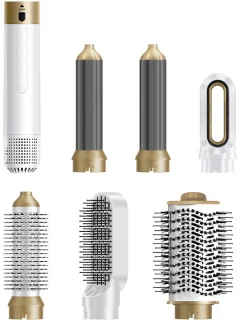 5-in-1 haarstylingset platinablond